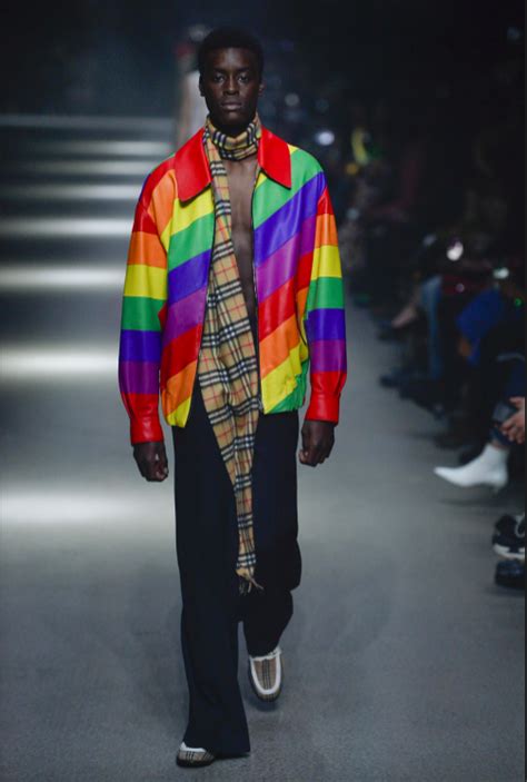burberry rainbow pants replica